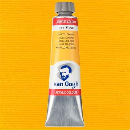 Akrilfesték VAN GOGH 40ml azo yellow deep 270