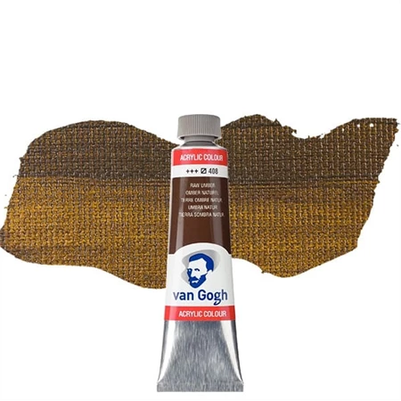 Akrilfesték VAN GOGH 40ml raw umber 408