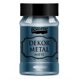 Akrilfesték dekormetál PENTART 100ml matt Oxford kék