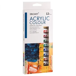 Akrilfesték készlet SINOART 12x12ml