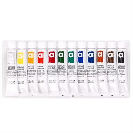Akrilfesték készlet SINOART 12x12ml