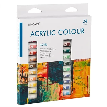Akrilfesték készlet SINOART 24x12ml