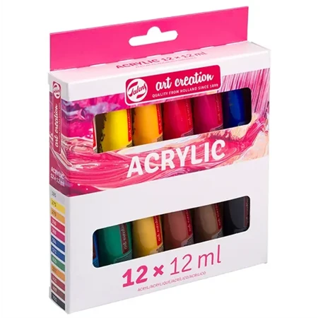 Akrilfesték készlet TALENS Art Creation 12x12ml