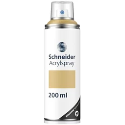 Akrilfesték spray, 200 ml, SCHNEIDER Paint-It 030, arany