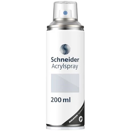 Akrilfesték spray, 200 ml, SCHNEIDER Paint-It 030, átlátszó fényes bevonat