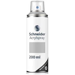 Akrilfesték spray, 200 ml, SCHNEIDER Paint-It 030, ezüst