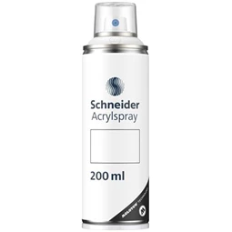 Akrilfesték spray, 200 ml, SCHNEIDER Paint-It 030, fehér