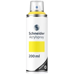Akrilfesték spray, 200 ml, SCHNEIDER Paint-It 030, sárga