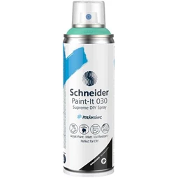 Akrilfesték spray, 200 ml, SCHNEIDER Paint-It 030, türkiz