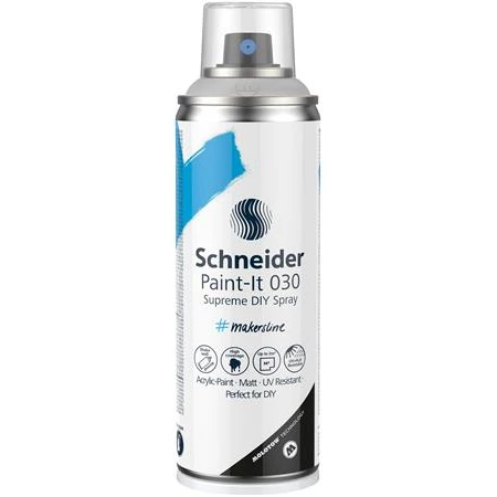 Akrilfesték spray, 200 ml, SCHNEIDER Paint-It 030, univerzális alapozó