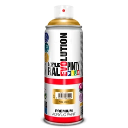 Akrilfesték spray, EVO, 400ml, Sárgaréz