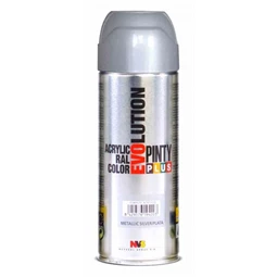 Akrilfesték spray, EVO, ezüst, 400ml