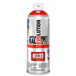 Akrilfesték spray, EVO, metál piros, 400ml