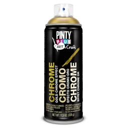 Akrilfesték spray NOVASOL Pinty Plus ART Króm 400ml arany