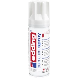 Akrilfesték spray, prémium EDDING 5200 200ml, fényes fehér TRAFFIC WHITE GLOSS RAL9016 (953)