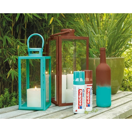 Akrilfesték spray, prémium EDDING 5200 200ml, matt barna CHOCOLATE BROWN MAT RAL8017 (907)
