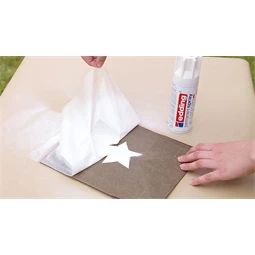 Akrilfesték spray, prémium EDDING 5200 200ml, matt ezüst SILVER MAT (923)