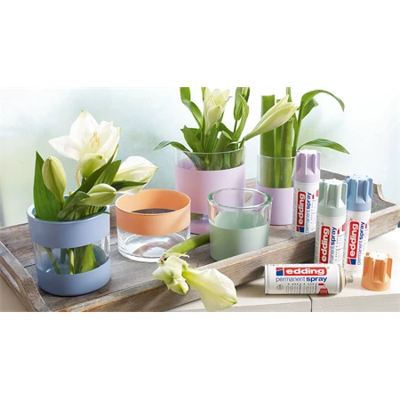 Akrilfesték spray, prémium EDDING 5200 200ml, matt pasztell zöld PASTEL GREEN MAT (917)