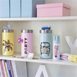 Akrilfesték spray, prémium EDDING 5200 200ml, matt pasztell kék PASTEL BLUE MAT (916)