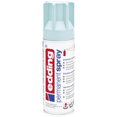 Akrilfesték spray, prémium EDDING 5200 200ml, matt pasztell kék PASTEL BLUE MAT (916)