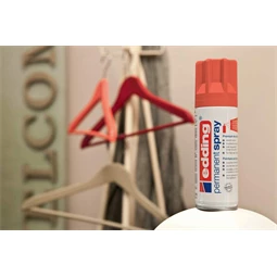 Akrilfesték spray, prémium EDDING 200ml, matt piros TRAFFIC RED MAT RAL3020 (902)