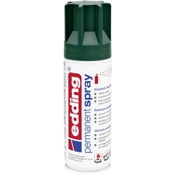 Akrilfesték spray, prémium EDDING 5200 200ml, matt sötétzöld MOSS GREEN RAL6005 (904)
