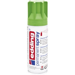 Akrilfesték spray, prémium EDDING 200ml, matt zöld YELLOW GREEN MAT RAL6018 (927)
