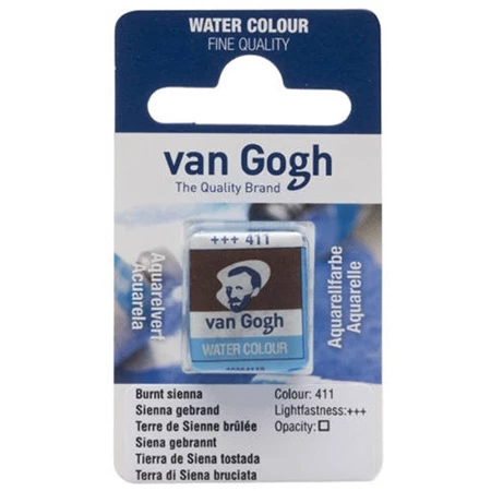 Akvarellfesték Van Gogh 1,5 ml szilkés 411 égetett sienna