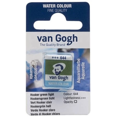 Akvarellfesték Van Gogh 1,5 ml szilkés 644 világos zöld