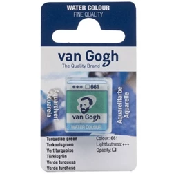 Akvarellfesték Van Gogh 1,5 ml szilkés 661 türkiz zöld