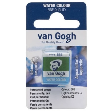 Akvarellfesték Van Gogh 1,5 ml szilkés 662 zöld