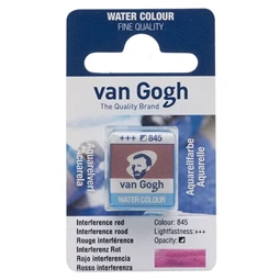 Akvarellfesték Van Gogh 1,5 ml szilkés 845 irizáló piros
