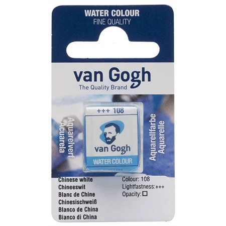 Akvarellfesték Van Gogh 1,5 ml szilkés 106 áttetsző fehér