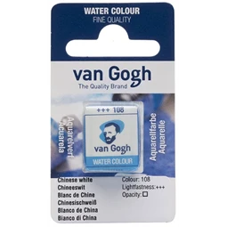 Akvarellfesték Van Gogh 1,5 ml szilkés 108 kínai fehér