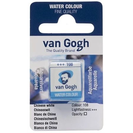 Akvarellfesték Van Gogh 1,5 ml szilkés 108 kínai fehér