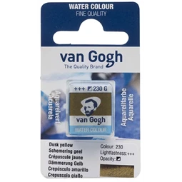 Akvarellfesték Van Gogh 1,5 ml szilkés 230 dusk sárga