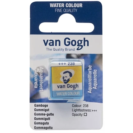 Akvarellfesték Van Gogh 1,5 ml szilkés 238 élénk sárga