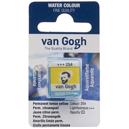 Akvarellfesték Van Gogh 1,5 ml szilkés 254 citrom sárga