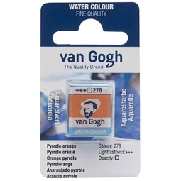 Akvarellfesték Van Gogh 1,5 ml szilkés 278 pyrol narancs