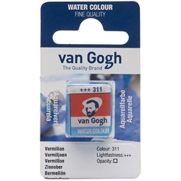 Akvarellfesték Van Gogh 1,5 ml szilkés 311 élénk piros
