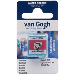 Akvarellfesték Van Gogh 1,5 ml szilkés 318 kármin