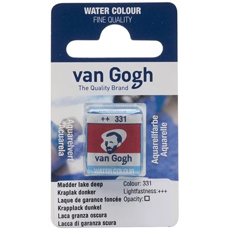 Akvarellfesték Van Gogh 1,5 ml szilkés 331 kraplak vörös