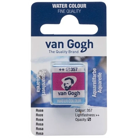 Akvarellfesték Van Gogh 1,5 ml szilkés 357 rózsa piros