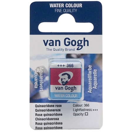 Akvarellfesték Van Gogh 1,5 ml szilkés 366 kunkordi rózsa