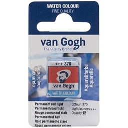 Akvarellfesték Van Gogh 1,5 ml szilkés 370 világos piros