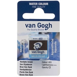 Akvarellfesték Van Gogh 1,5 ml szilkés 403 Van Dyck barna