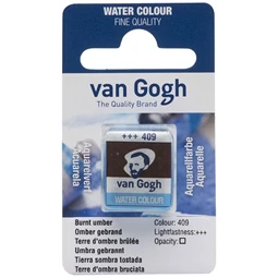 Akvarellfesték Van Gogh 1,5 ml szilkés 409 égetett umbra