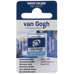 Akvarellfesték Van Gogh 1,5 ml szilkés 506 sötét ultramarinkék