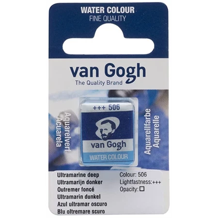 Akvarellfesték Van Gogh 1,5 ml szilkés 506 sötét ultramarinkék