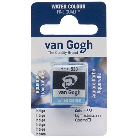 Akvarellfesték Van Gogh 1,5 ml szilkés 533 indigókék